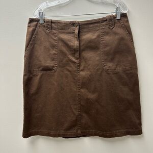 Penmans Vintage Brown Midi Skirt